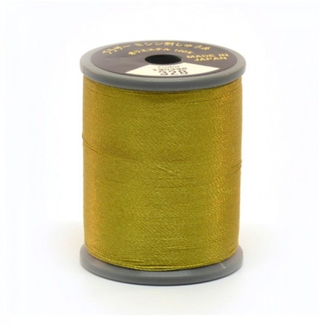Brother Embroidery Thread - 300m - Brass 328 image 0